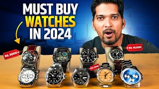 10 Best Watches from ₹1000 to ₹50000  2024 [upl. by Anikal797]