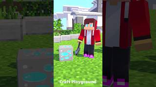 MAIZEN vs JJ Sister💪  MAIZEN Minecraft Animation shorts minecraft minecraftanimation [upl. by Eilraep]