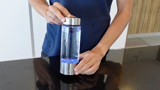 How to Use the Hydrohealth™ Hydrogen Water Bottle [upl. by Elbertine683]