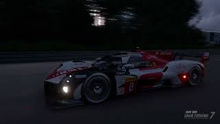 GT7 LeMans Hypercar Record 2023 Beating with BoP Toyota Hypercar 319163 TV Cam [upl. by Echikson]