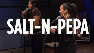 SaltNPepa quotWhatta Manquot  SiriusXM  Backspin [upl. by Suoicserp631]