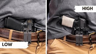 Holster Basics Ride Height And Why Does it Matter [upl. by Eidolem]