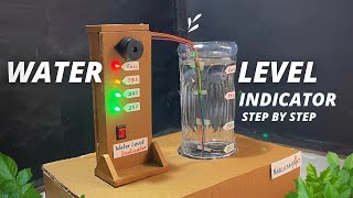 Water Level indicator project 12th science Project step by step [upl. by Atthia]