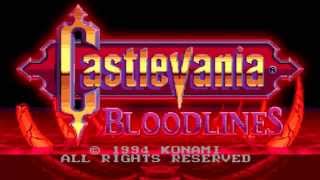 Castlevania Bloodlines 04 Map [upl. by Dnomso]