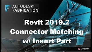 Connector Matching in Revit 20192 [upl. by Wall]