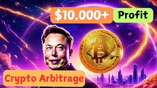 Crypto Arbitrage Strategy 2024  Make 10000 per day [upl. by Ecahc964]