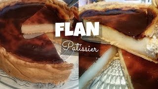 Flan patissier  Recette simple et rapide Cookwihso [upl. by Anahpets717]