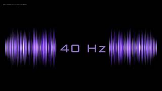 Gamma Brain Waves Meditation 40 Hz frequency 1 Hr Producing Focus Calmness Happiness [upl. by Lawan]