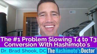 The 1 Problem Slowing T4 to T3 Conversion with Hashimotos [upl. by Clauddetta]