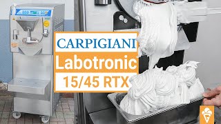 Carpigiani Labotronic 1545 RTX Profi Eismaschine  Eisherstellung [upl. by Jurgen]