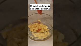 Kolačići od banane i susama recepti food lakojekuvati cake recipe [upl. by Eerized702]