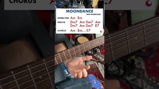 Van Morrison  Moondance Guitar Lesson moondance vanmorrison [upl. by Elenore964]