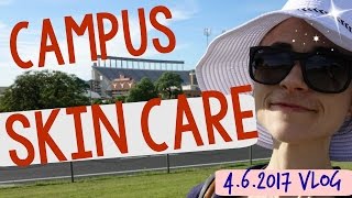 UT AUSTIN CAMPUS Ethiopian food SKIN CARE ðŸ«ðŸ½ðŸ’Š [upl. by Merralee]