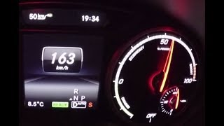 2015 MB B 250 e Sports Tourer 0100 kmh kph 060 mph Tachovideo Beschleunigung Acceleration [upl. by Odin561]