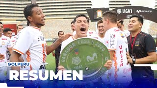 Resumen Sporting Cristal vs Ayacucho FC 1 2  3 1 penales LIGA1MOVISTARXGOLPERU [upl. by Crowns]