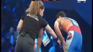 PWL 3 Day 4 Harphool Vs Haji Aliev at Pro Wrestling league 2018  Full Match [upl. by Aneeg940]