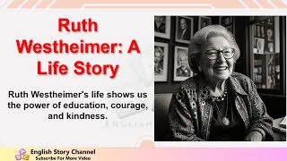 Learning English by biography book Dr Ruth Westheimer A Life Story [upl. by Sarita]