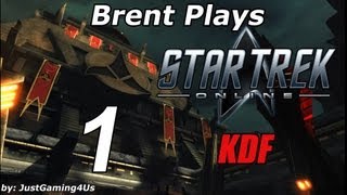 Lets Play Star Trek Online  KDF  Part 1 Intro and Tutorial [upl. by Nassi126]