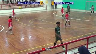 SMAN 1 DARANGDAN VS SMAN 2 CIKAMPEK  FUTSAL STKIP CHAMPIONSHIP 2024 [upl. by Nilo45]