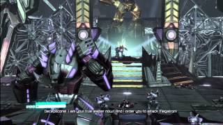 Transformers Fall of Cybertron Ch IX Megatron Returns 1080 HD [upl. by Orenid]