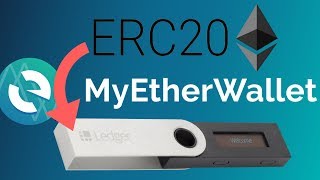 Store ERC20 Tokens On Hardware Wallet  Ledger Nano S  Trezor  MyEtherWallet [upl. by Asus]