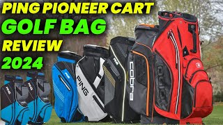 Ping Pioneer cart golf bag review 2024 Lightweight Stylish and Functional [upl. by Donela687]