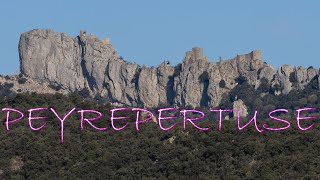 Peyrepertuse  la Carcassonne céleste  les Citadelles du Vertige [upl. by Ahsietal]