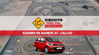 Examen de Manejo A1 2023  Circuito Perú Vial Ventanilla [upl. by Airbmat533]