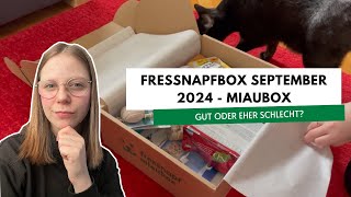 Fressnapfbox September  Gut oder schlecht  IDayoto [upl. by Maeve]