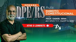 DPERS 2023  ANALISTA AULA DE REVISÃƒO DE DIREITO CONSTITUCIONAL  CONCURSOS GG [upl. by Raphaela]