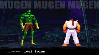 Ill Sagat vs Shin Ryu  MUGEN 1vs1 [upl. by Ophelia]