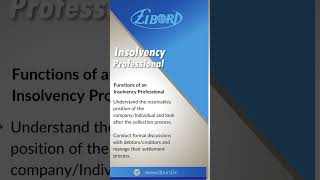 Insolvency Professional  Insolvency Professionals Agency  Libord IRP [upl. by Orelie]