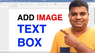 How To Insert Image In Text Box In Word [upl. by Nyliak]