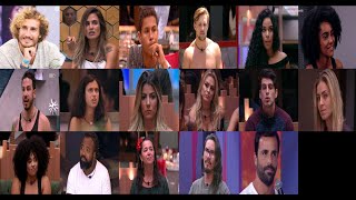 Minha ordem de eliminação do Big Brother Brasil 19 [upl. by Afrikah]