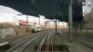 Führerstandsmitfahrt Elmshorn  HamburgAltona [upl. by Anwahsak930]