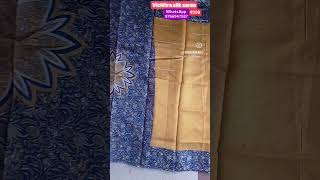 Vichitra silk saree organzadress saree shorts [upl. by Yart]