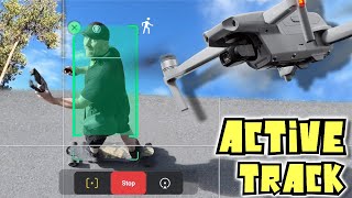 Mavic Air 2  Active Track Tutorial and Detailed Review [upl. by Fidel]