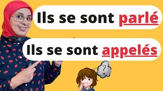 Les verbes pronominaux saccordent ils ou non laccord des verbes pronominaux لا ترتكب الخطأ [upl. by Ocsicnarf]