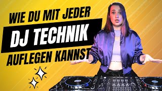 Auflegen lernen DJ Mixing Tutorial  Basic MixerController [upl. by Stila974]