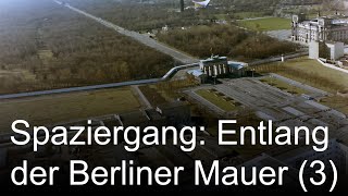 Walk entlang der BERLINER MAUER Teil 3 Spreeufer Invalidenfriedhof Reichstag Bernauer Straße [upl. by Charita]