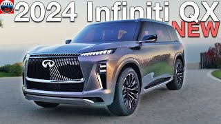 All NEW 2024 INFINITI QX Monograph Design  REVEALED First LOOK QX80 [upl. by Belmonte]