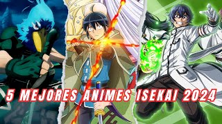 5 MEJORES ANIMES ISEKAI  TEMPORADA INVIERNO 2024 [upl. by Jaylene]