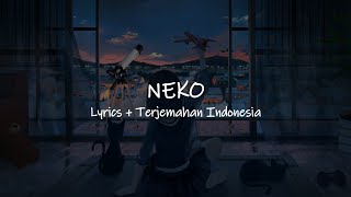 Neko  Dish  Cover by Harutya  LyricsTerjemahan Indonesia [upl. by Annuahsal]