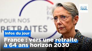 France  le gouvernement annonce sa réforme des retraites et plus [upl. by Pena333]