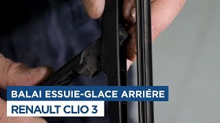 Changer le Balai dEssuieGlace Arrière  Clio 3 [upl. by Enyrhtak]