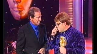 Stars And Their Doubles  quotElton Johnquot and quotGeorge Michaelquot sing  ITV 16082001 [upl. by Brendin]