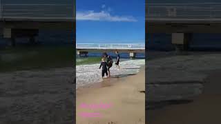 Beautiful Waves at Arcachon Beach [upl. by Dlopoel736]