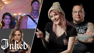 Tattoo Artists React To WWE Tattoos  Tattoo Artists Answer [upl. by Higginbotham]