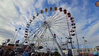 LA County Fair 2024 Night Lights Fairplex Pomona Los Angeles USA 🇺🇲 [upl. by Lacim]