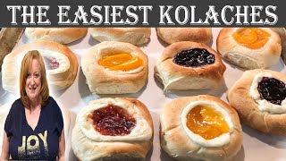 EASY ASSORTED KOLACHES USING FROZEN DINNER ROLLS  Tastes Like the Real Thing [upl. by Schacker653]